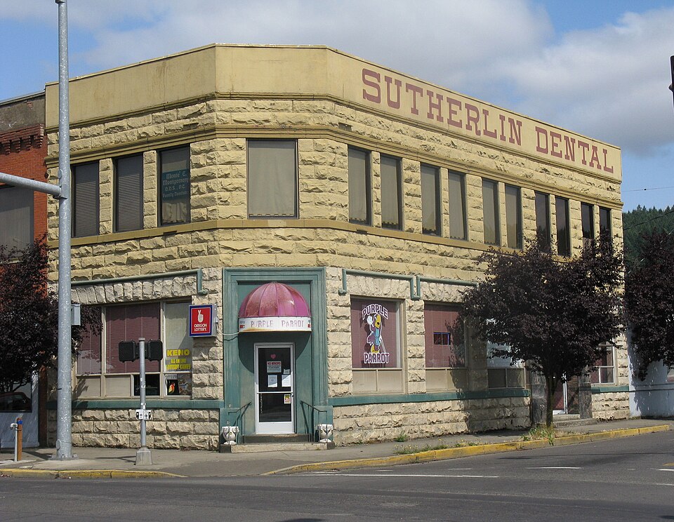 Photograph of Sutherlin Bank Building