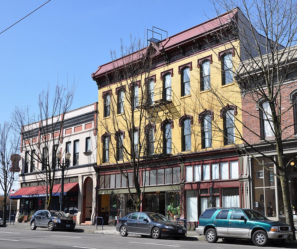 Photograph of Nathaniel West Buildings