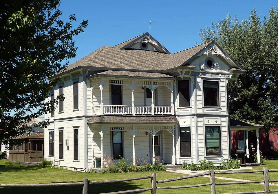 Photograph of James O. Maxwell Farmstead