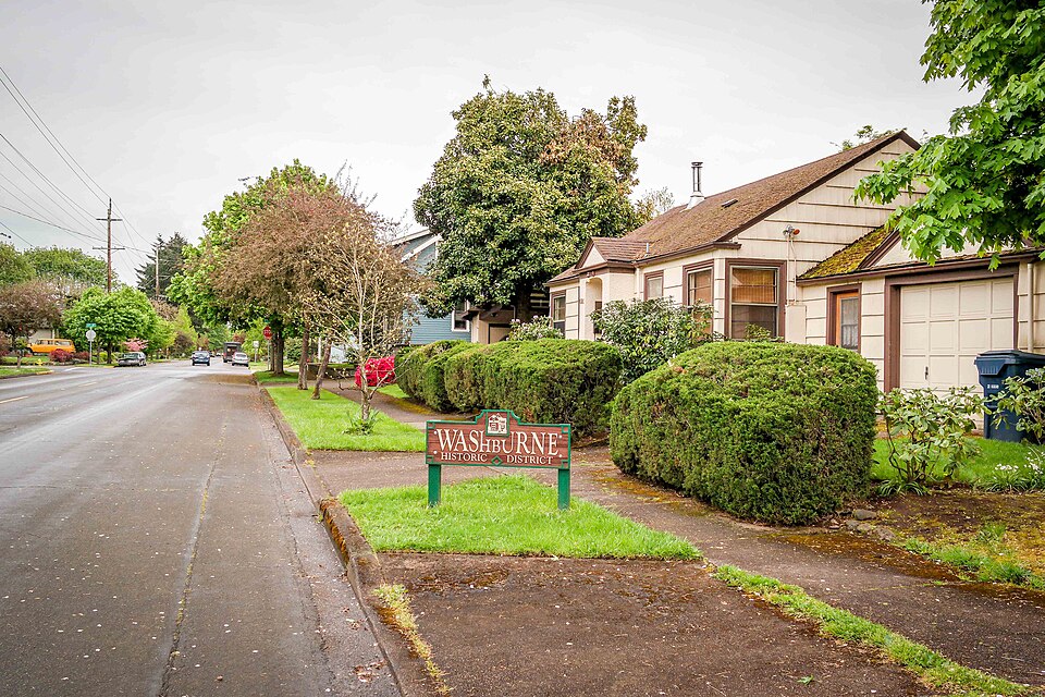 Photograph of Washburne Historic District