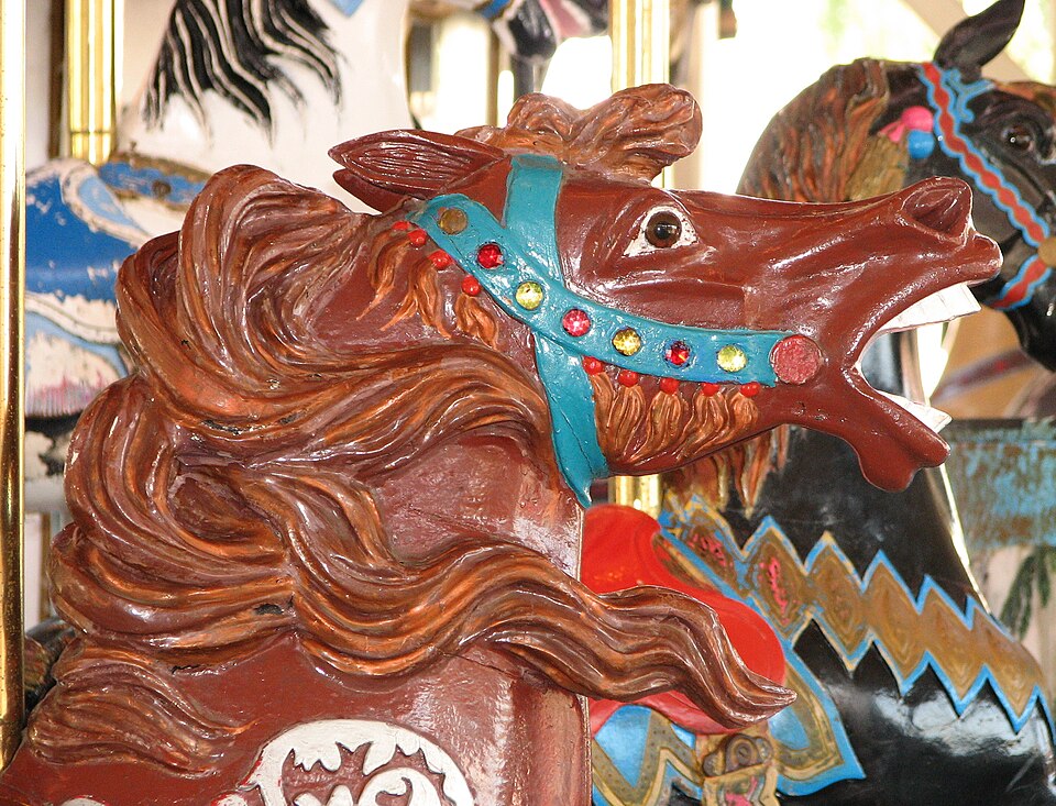 Photograph of Herschell-Spillman Noah's Ark Carousel