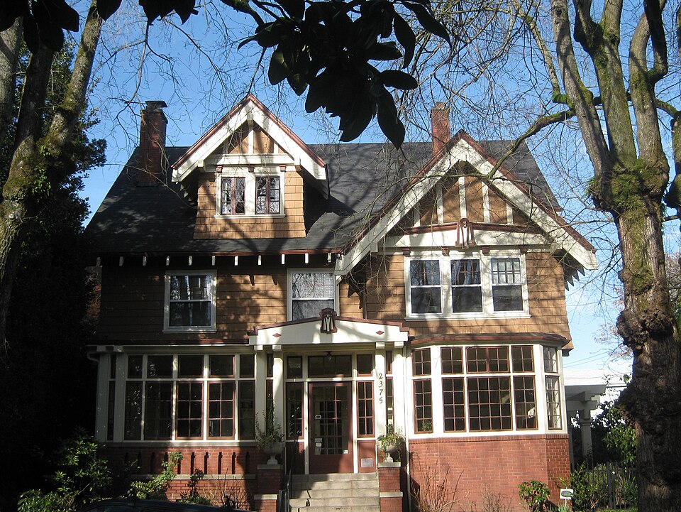 Photograph of Charles J. and Elsa Schnabel House