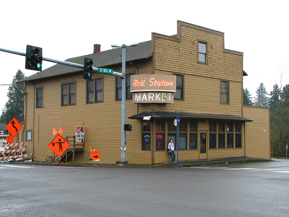 Photograph of Bell Station Store