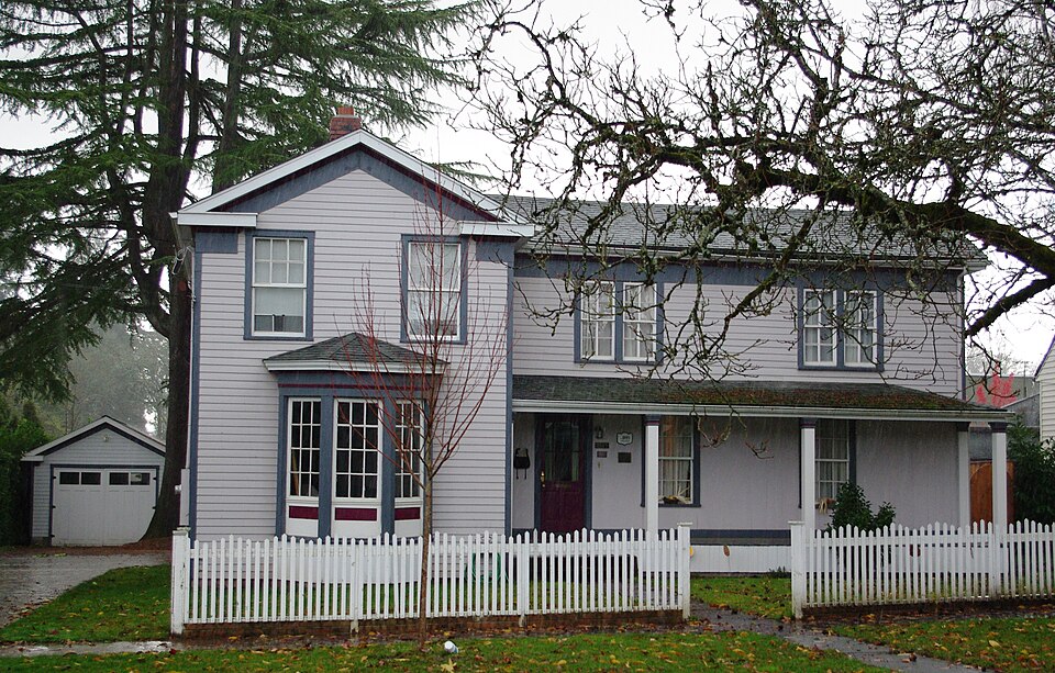 Photograph of Stephen and Parthena M. Blank House