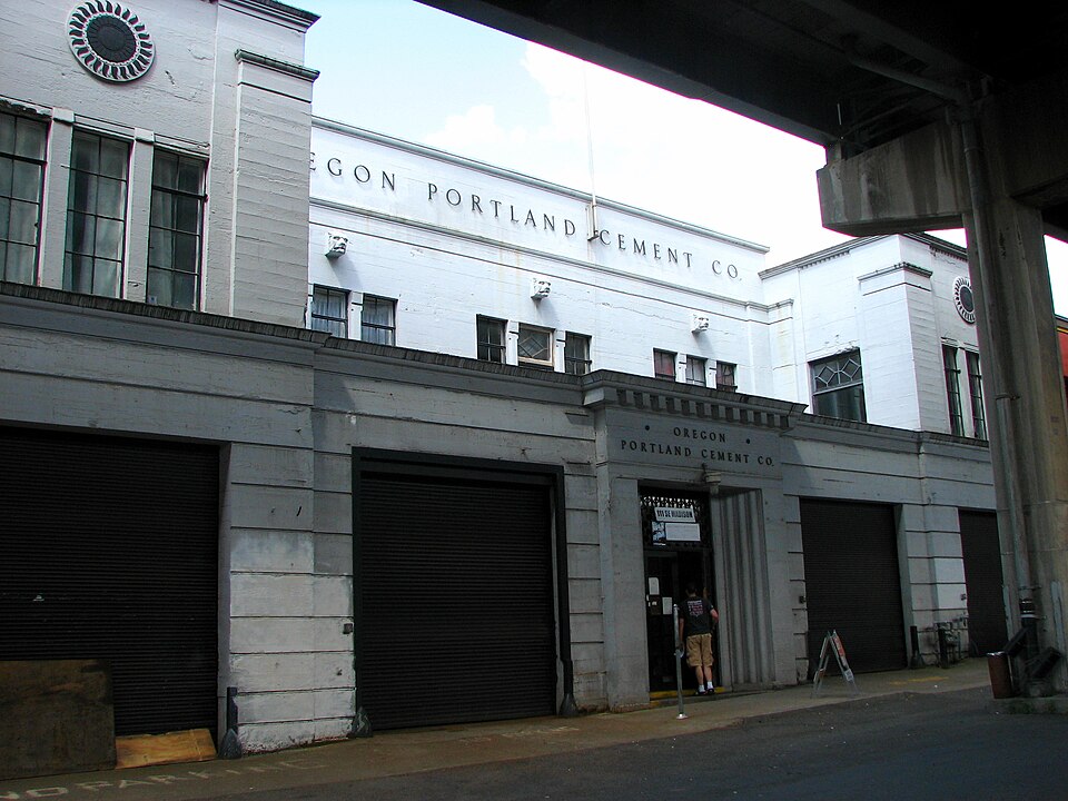Photograph of Oregon Portland Cement Building