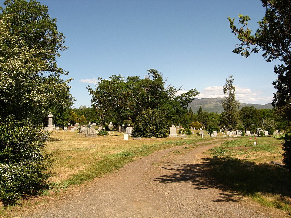 Photograph of Medford IOOF Cemetery
