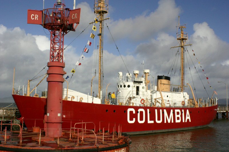 Photograph of United States lightship Columbia