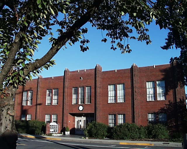 Photograph of Old West Salem City Hall
