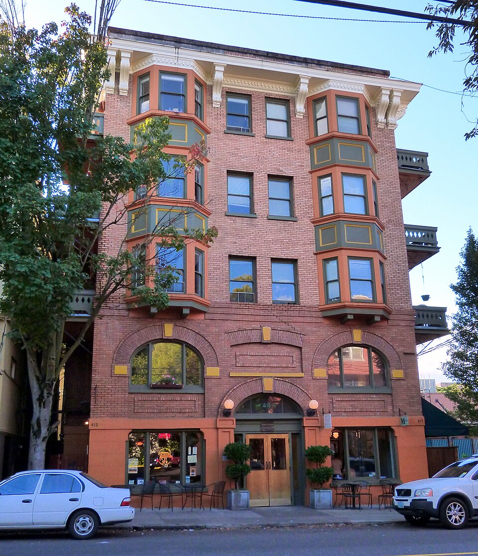 Photograph of Buck Apartment Building