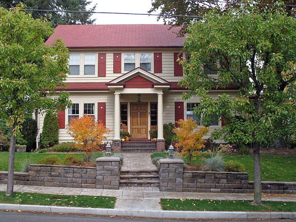 Photograph of Lester and Hazel Murphy House