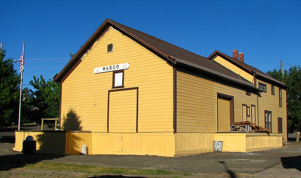 Photograph of Columbia Southern Railway Passenger Station and Freight Warehouse
