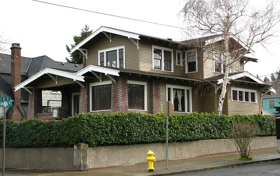 Photograph of John and Murta Van Dellen House
