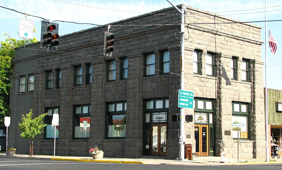 Photograph of Crook County Bank Building