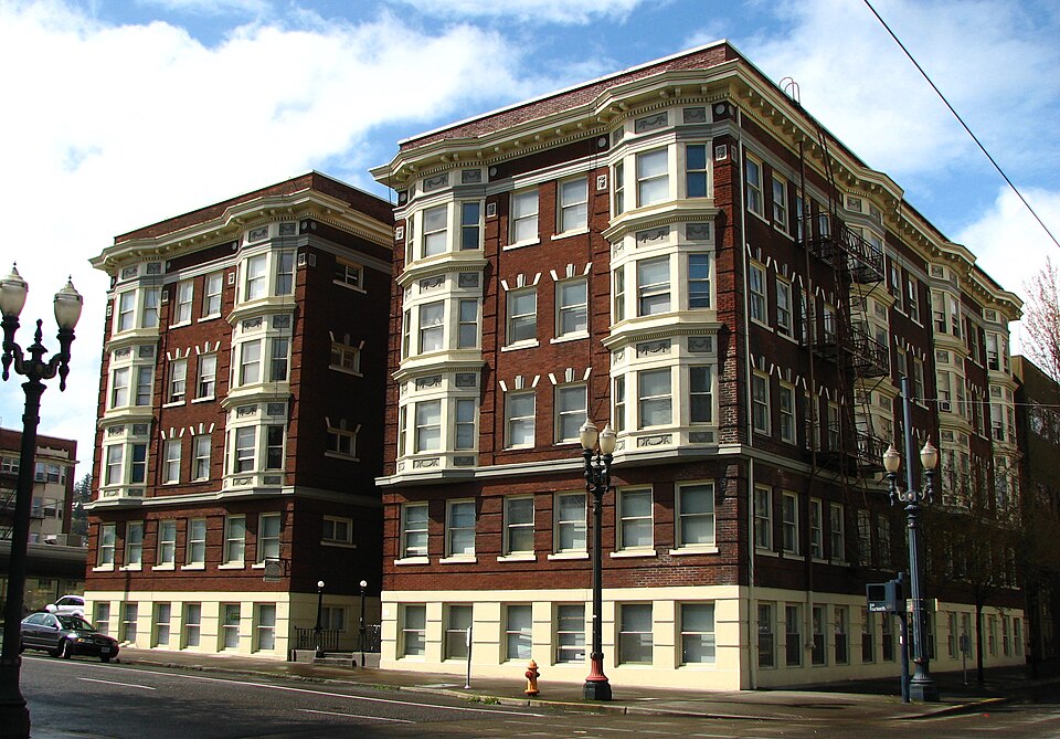Photograph of Brown Apartments