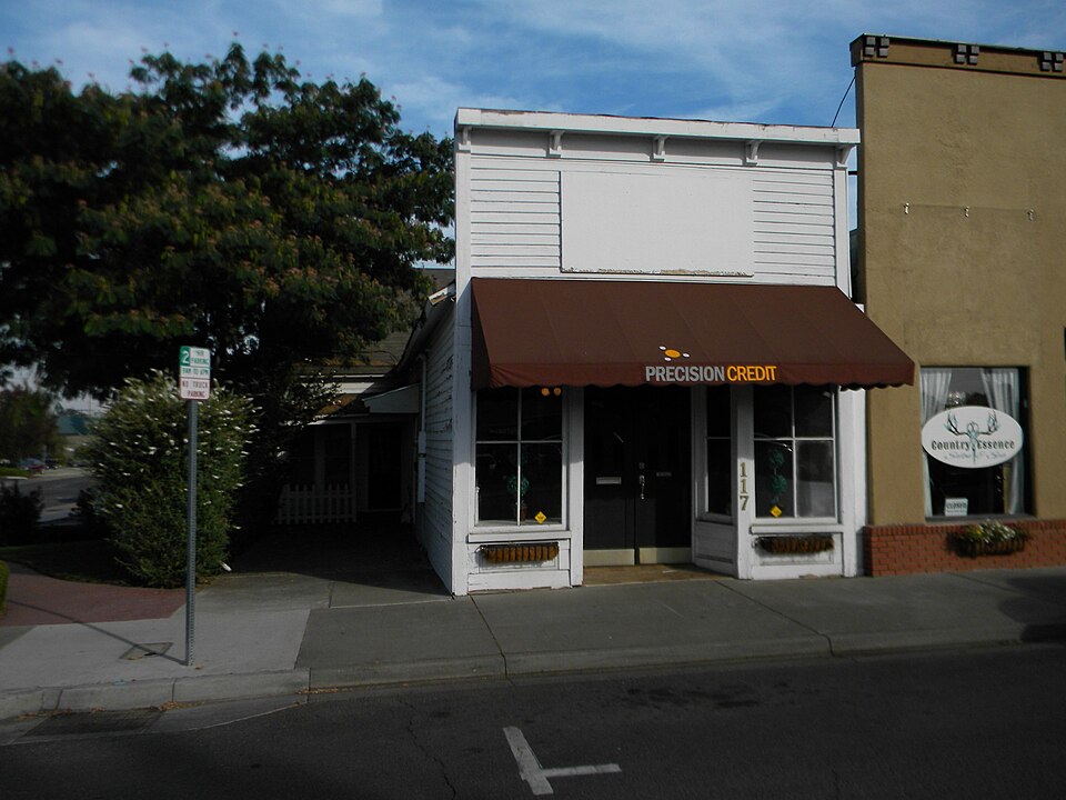 Photograph of John W. Merritt House and Store