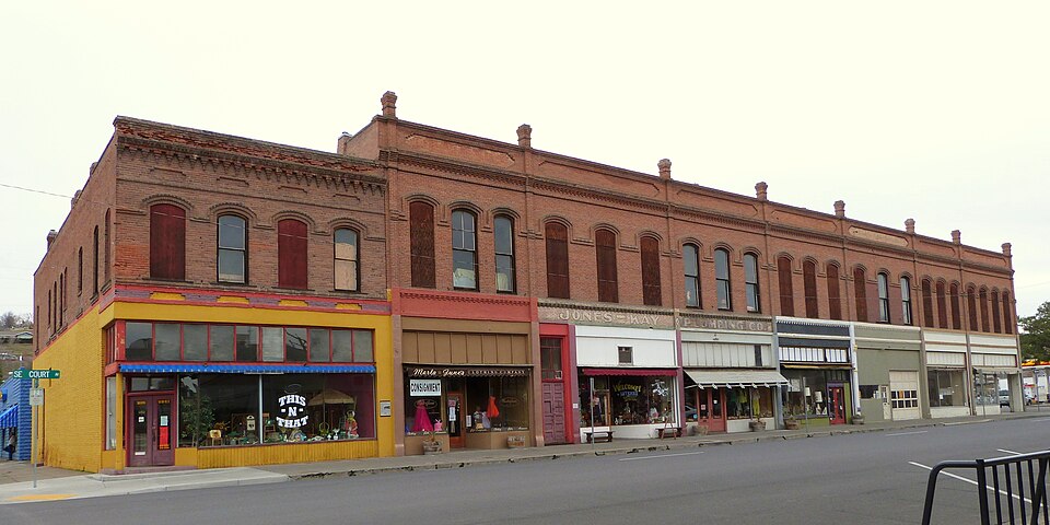 Photograph of LaDow Block
