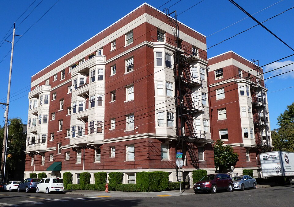 Photograph of American Apartment Building