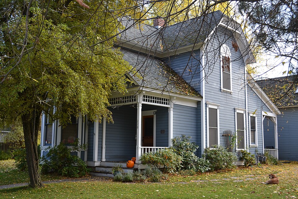 Photograph of John and Charlotte Pelton House