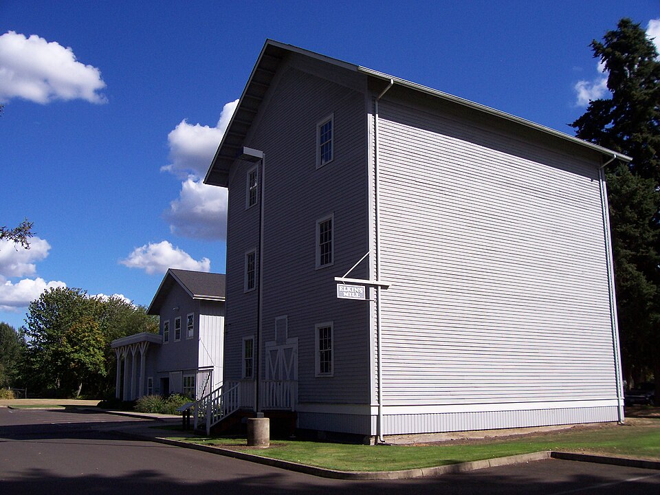 Photograph of Elkins Flour Mill