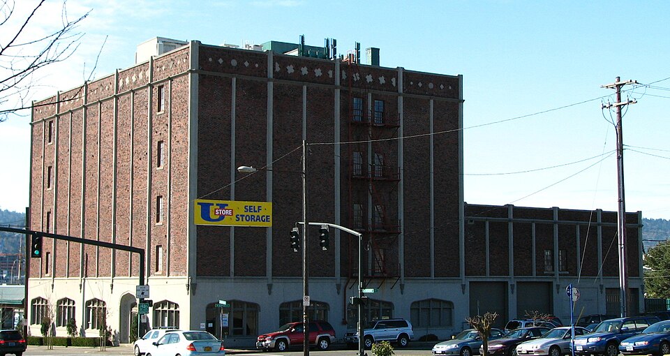 Photograph of Portland Van and Storage Building