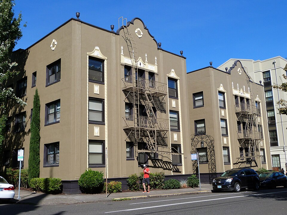 Photograph of Olympic Apartment Building