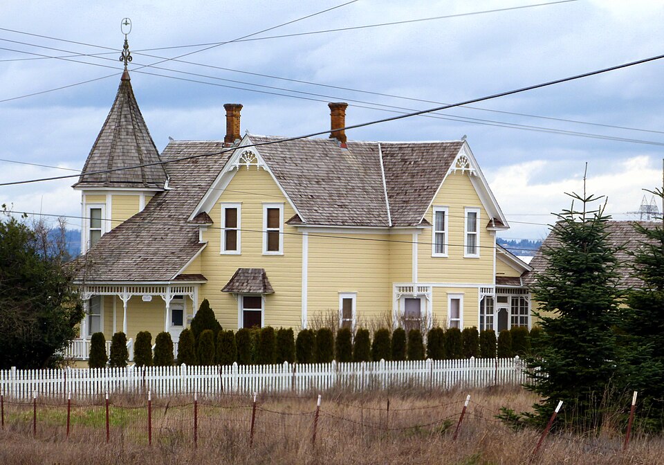 Photograph of Andrew J. and Anna B. Johnston Farmstead