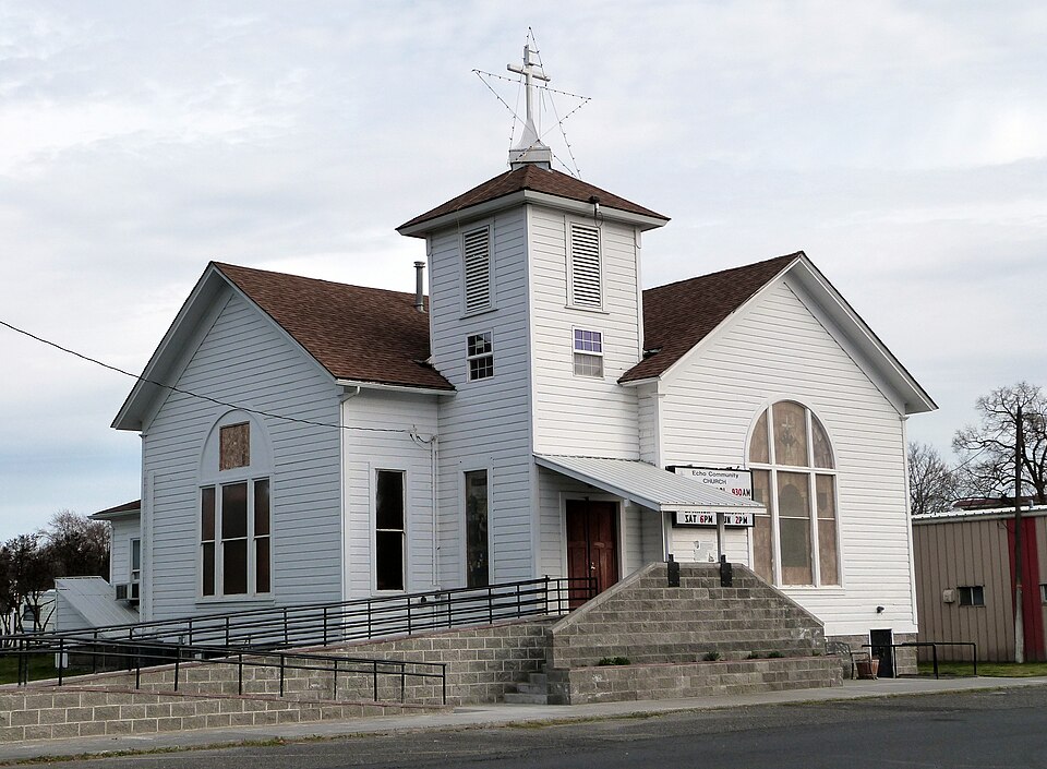 Photograph of Echo Methodist Church