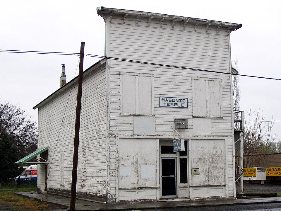 Photograph of Umatilla Masonic Lodge Hall