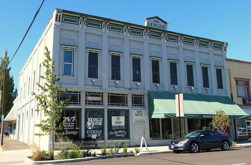 Photograph of A. K. Wilson Building