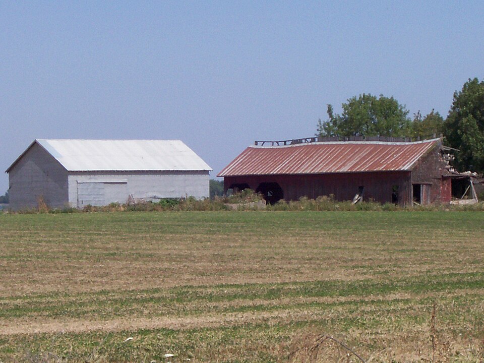 Photograph of Gus and Emma Stellmacher Farmstead