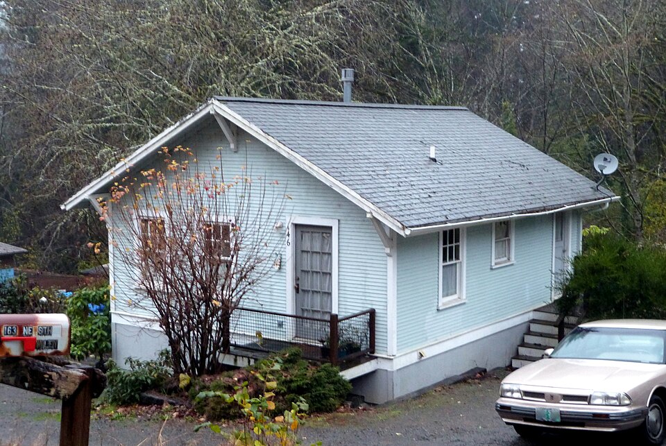 Photograph of Pacific Spruce Saw Mill Tenant Houses