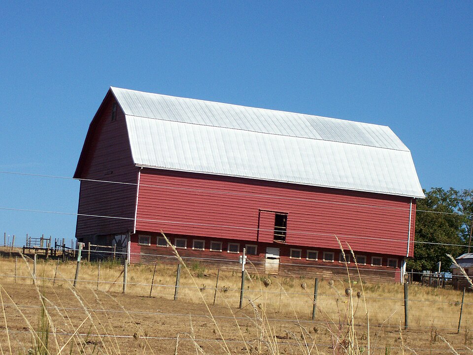 Photograph of Michael and Mary Ryan Barn