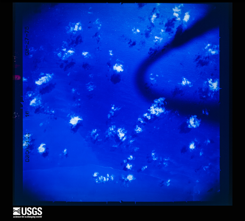 U.S. Geological Survey aerial photograph, 1975-03-27, scale 1:35000
