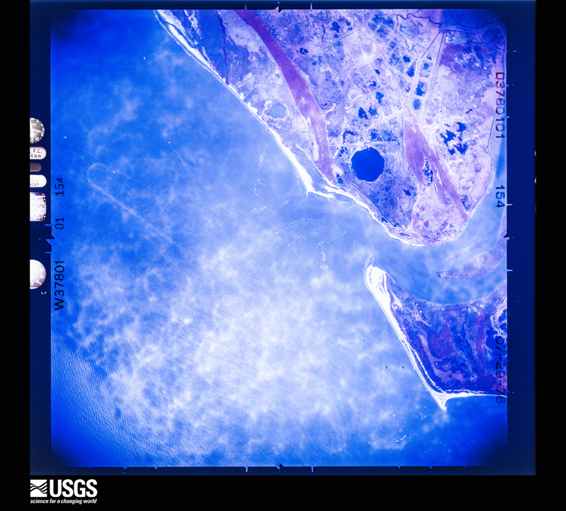 U.S. Geological Survey aerial photograph, 1976-07-29, scale 1:31800