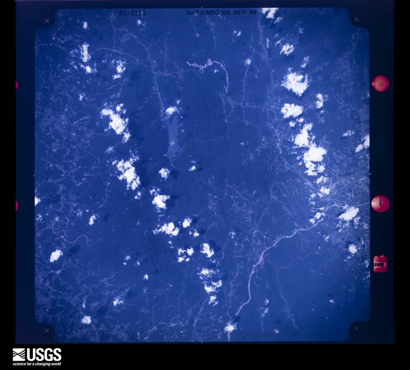 U.S. Geological Survey aerial photograph, 1969-08-25, scale 1:120392