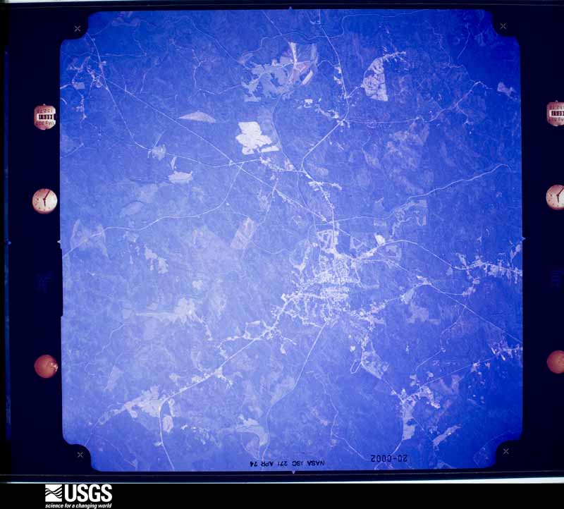 U.S. Geological Survey aerial photograph, 1974-04-27, scale 1:58754