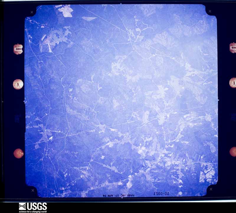U.S. Geological Survey aerial photograph, 1974-04-27, scale 1:59005