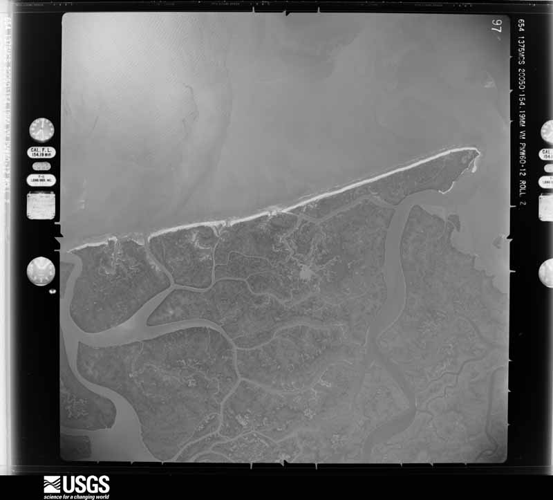 U.S. Geological Survey aerial photograph, 1960-09-14, scale 1:53190