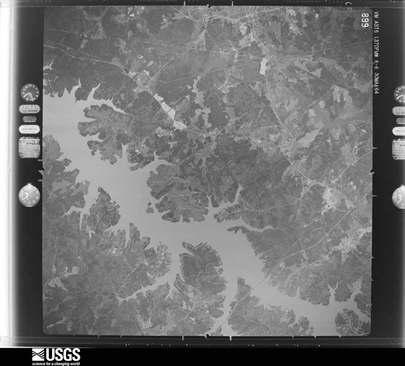 U.S. Geological Survey aerial photograph, 1964-04-01, scale 1:50000