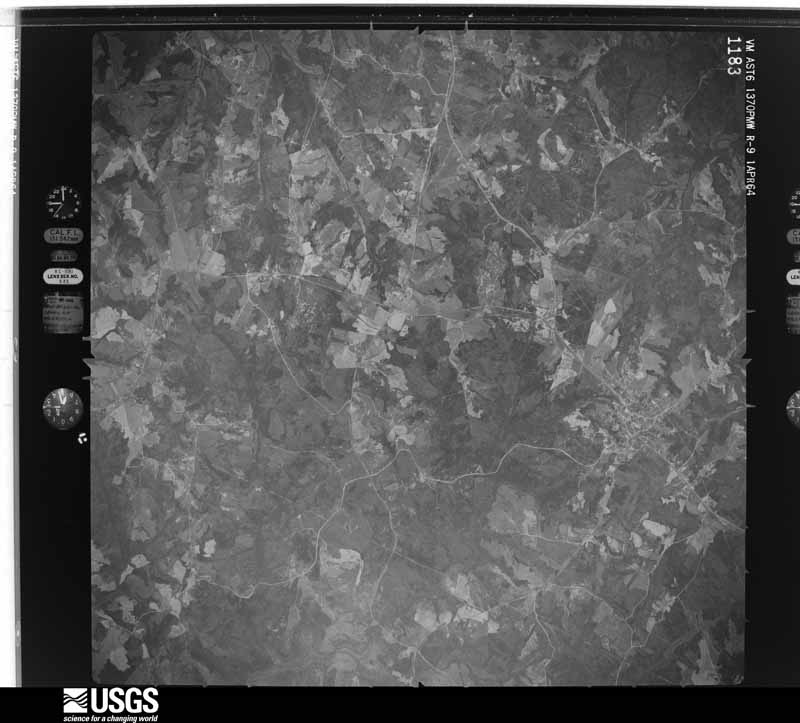 U.S. Geological Survey aerial photograph, 1964-04-01, scale 1:50000