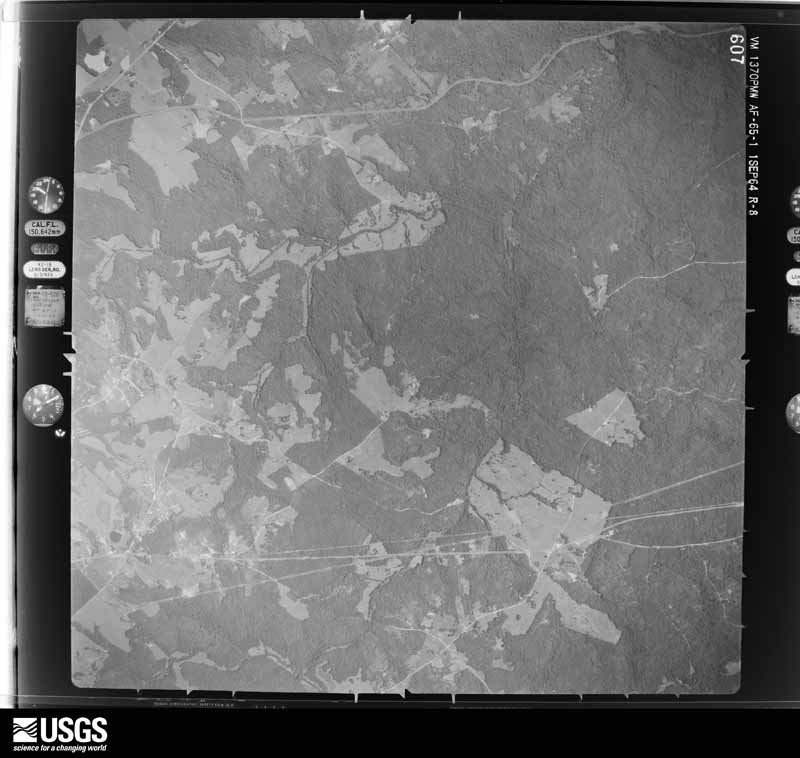 U.S. Geological Survey aerial photograph, 1964-09-01, scale 1:30000
