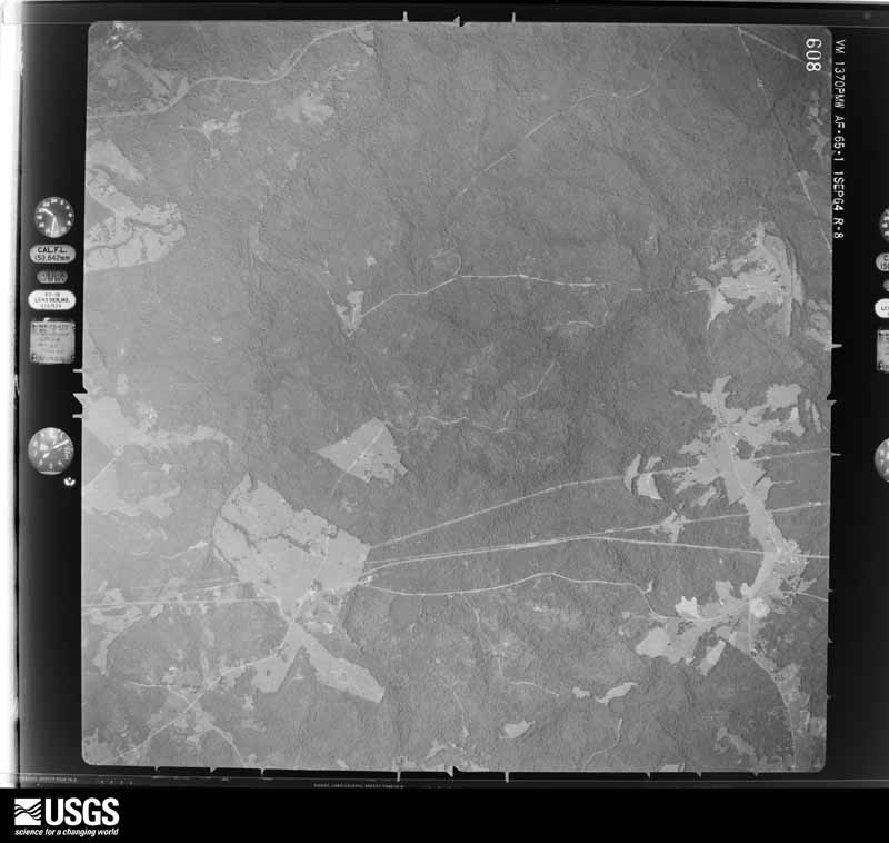 U.S. Geological Survey aerial photograph, 1964-09-01, scale 1:30000