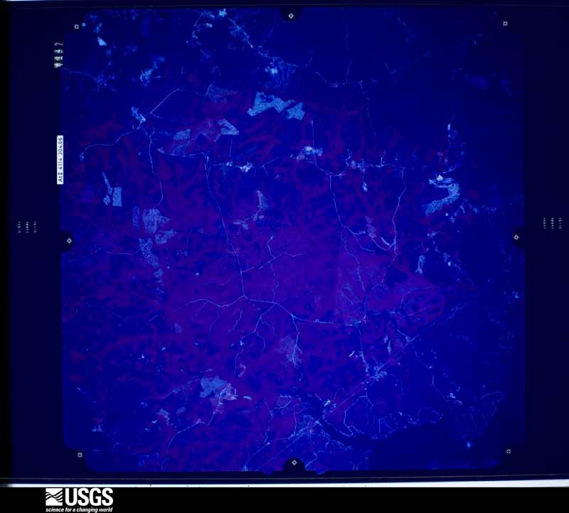 U.S. Geological Survey aerial photograph, 1976-07-21, scale 1:66000