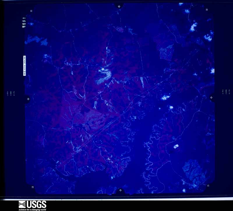 U.S. Geological Survey aerial photograph, 1976-07-21, scale 1:66000