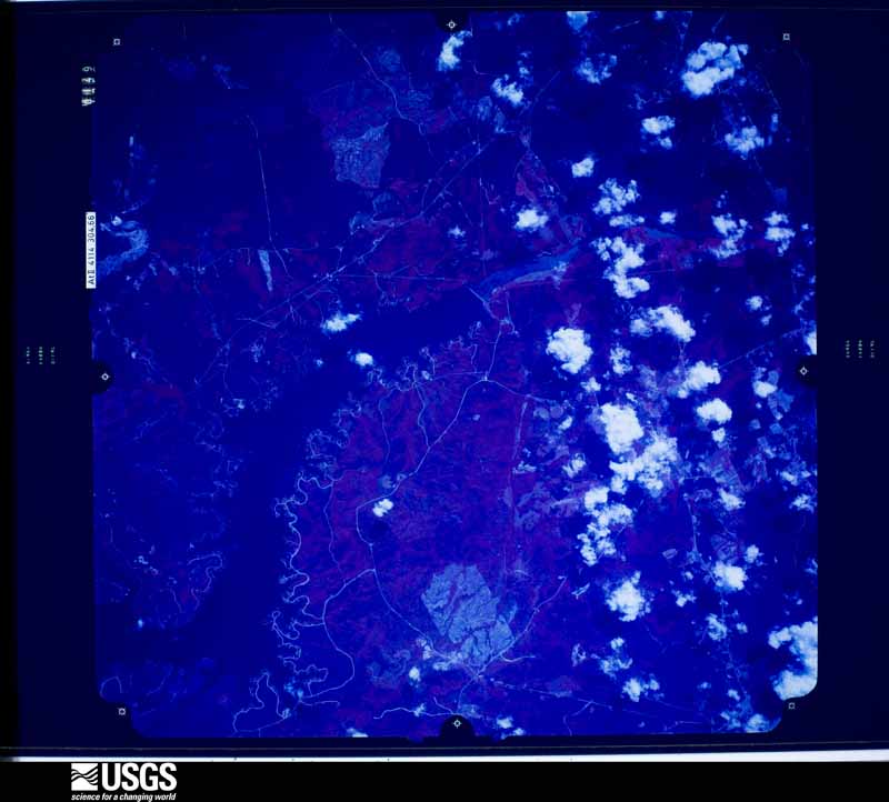 U.S. Geological Survey aerial photograph, 1976-07-21, scale 1:66000