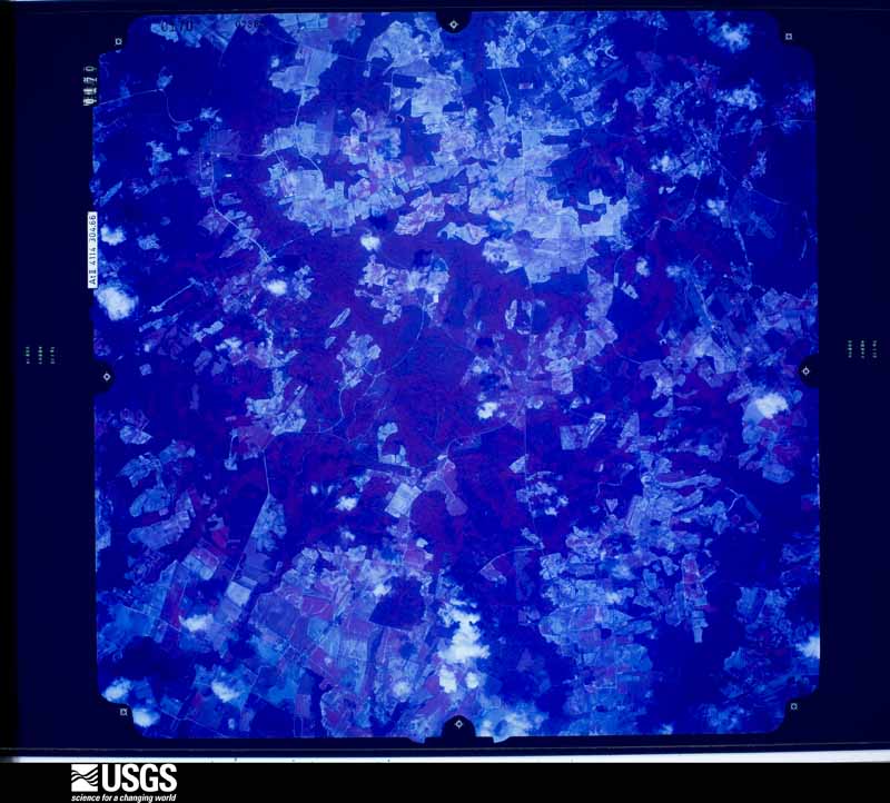 U.S. Geological Survey aerial photograph, 1976-07-21, scale 1:66000