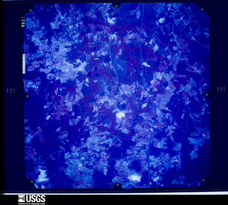 U.S. Geological Survey aerial photograph, 1976-07-21, scale 1:66000