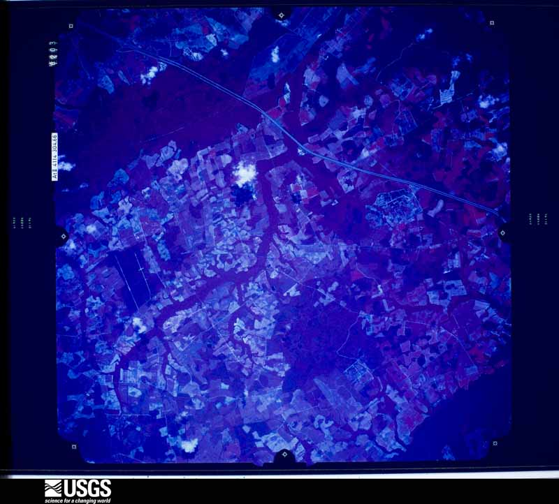 U.S. Geological Survey aerial photograph, 1976-07-21, scale 1:63000