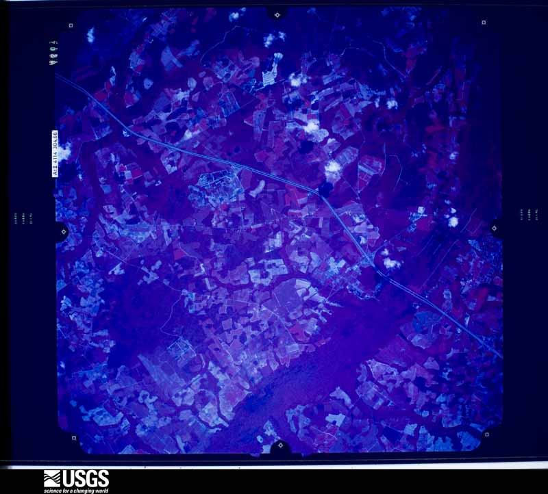 U.S. Geological Survey aerial photograph, 1976-07-21, scale 1:63000