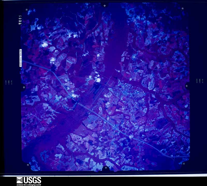 U.S. Geological Survey aerial photograph, 1976-07-21, scale 1:63000